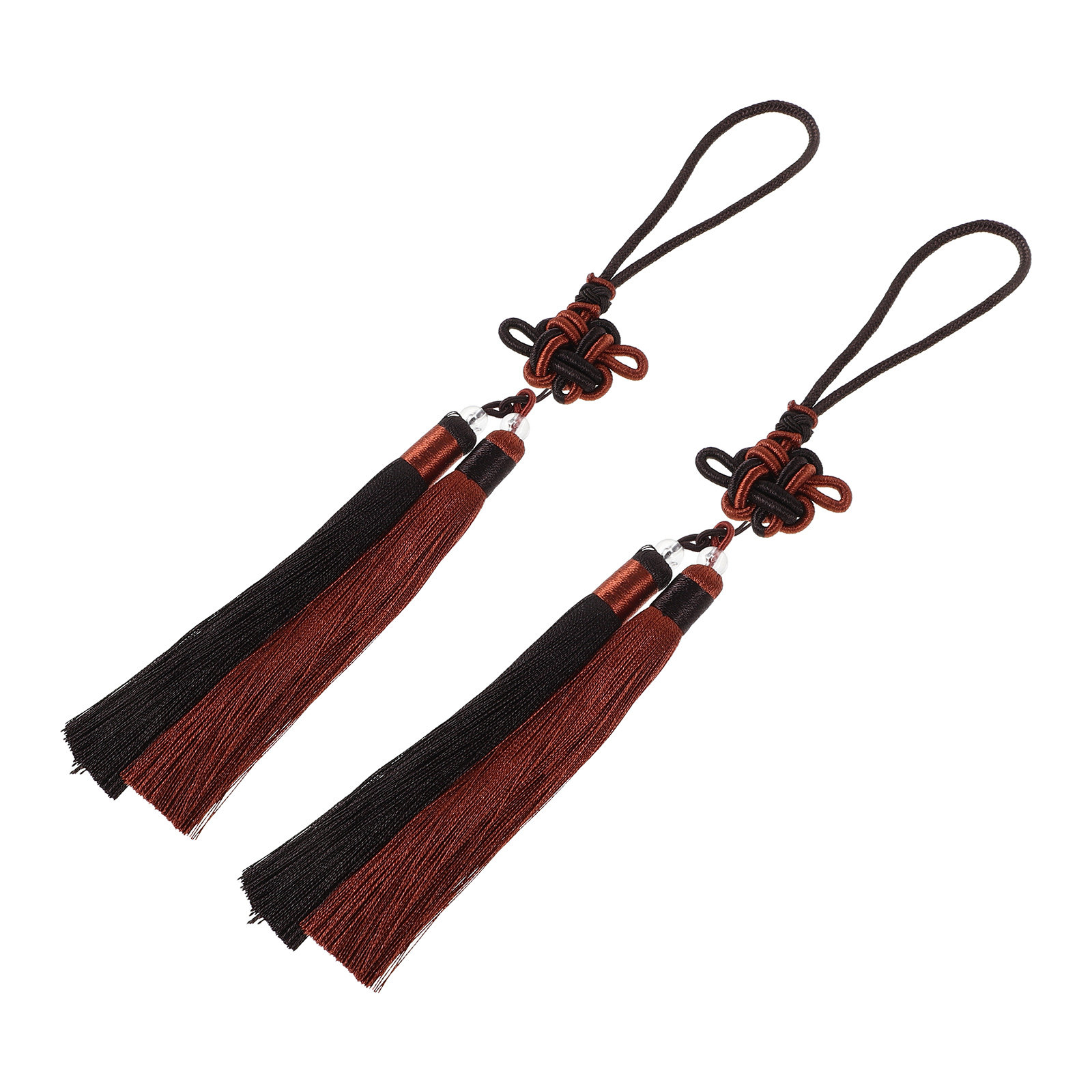 2Pcs Chinese Sword Tassel Silk - Knotting Cord Silk 评论和价格