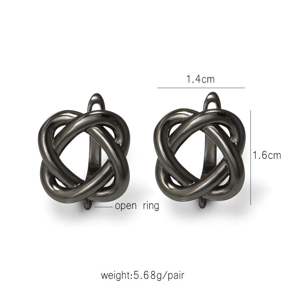 YANASI 1 Pair Gun Black  Brass - Jewelry Making Designs 评论和价格