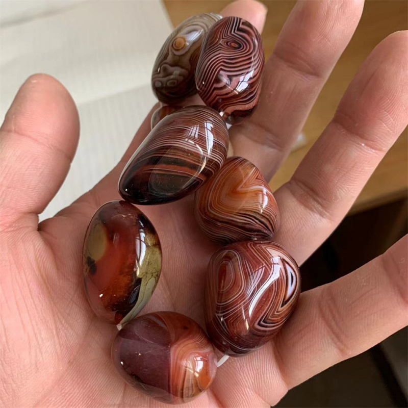 Silk Thread Agate Bracelet - Knotting Cord Silk 评论和价格