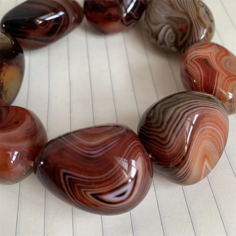 Silk Thread Agate Bracelet - Knotting Cord Silk 评论和价格
