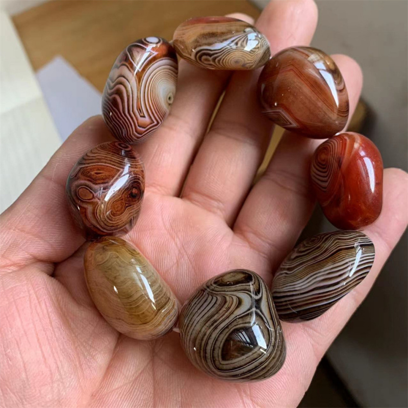 Silk Thread Agate Bracelet - Knotting Cord Silk 评论和价格
