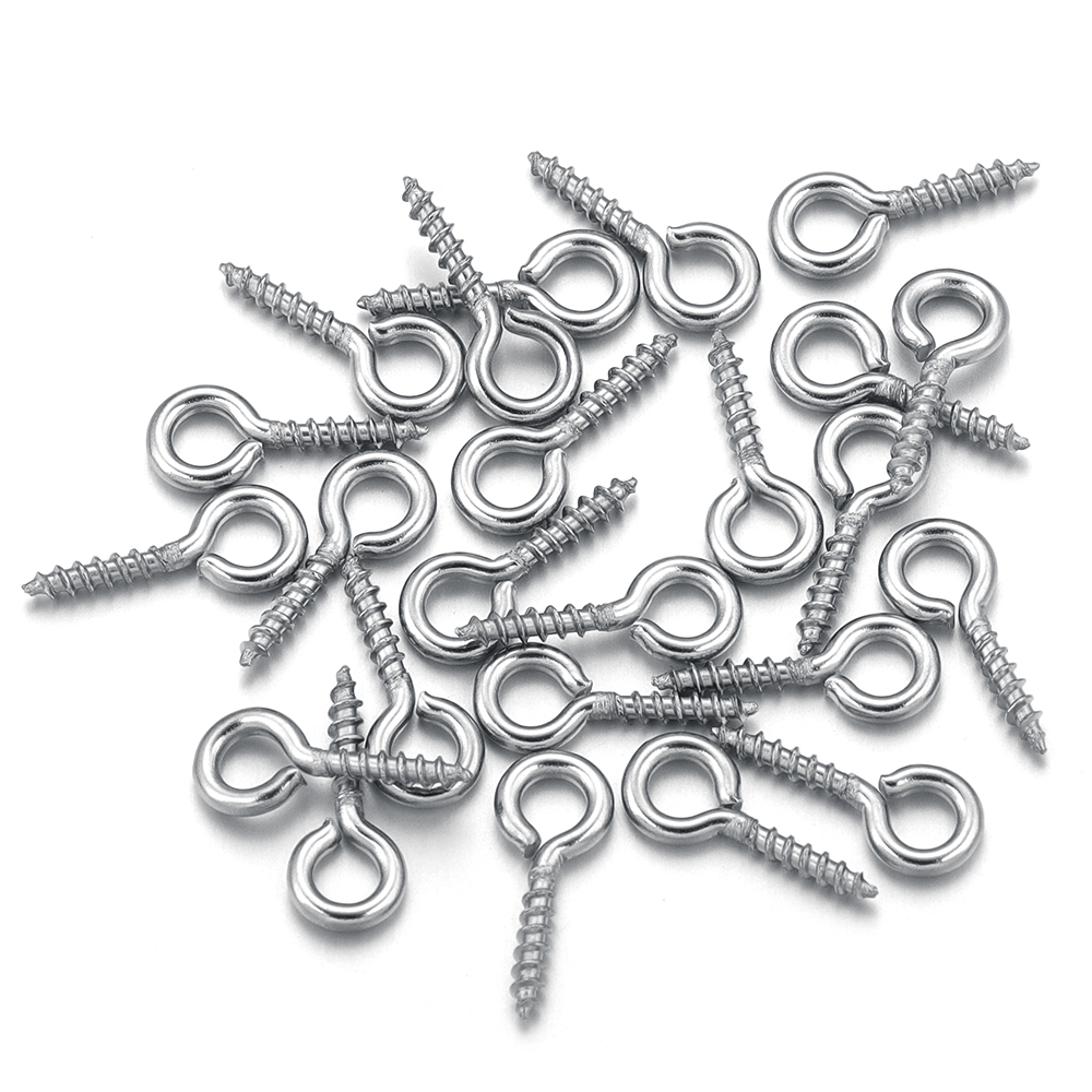 100pcs/lot Stainless Steel Min - Jewelry Making Drill 评论和价格