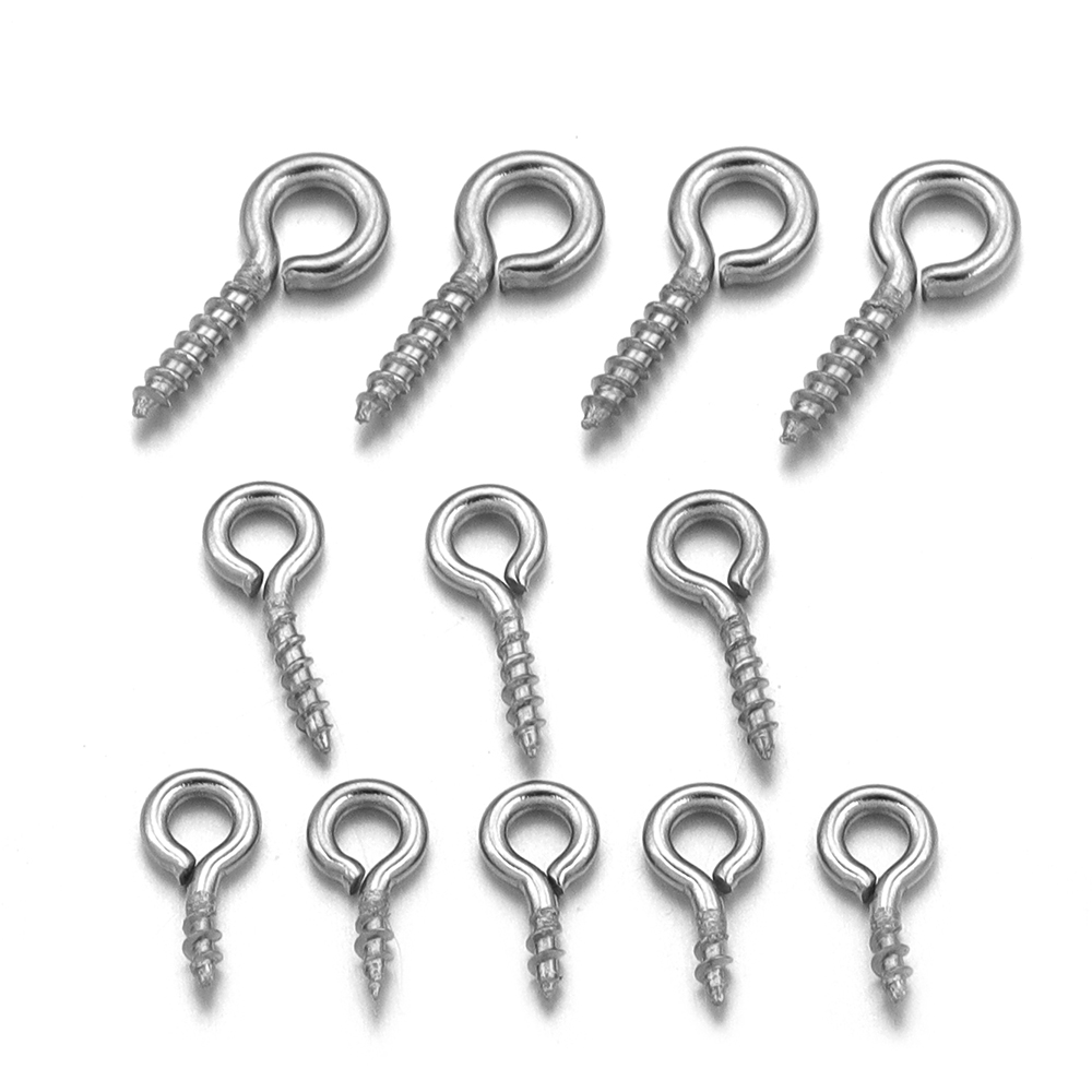 100pcs/lot Stainless Steel Min - Jewelry Making Drill 评论和价格