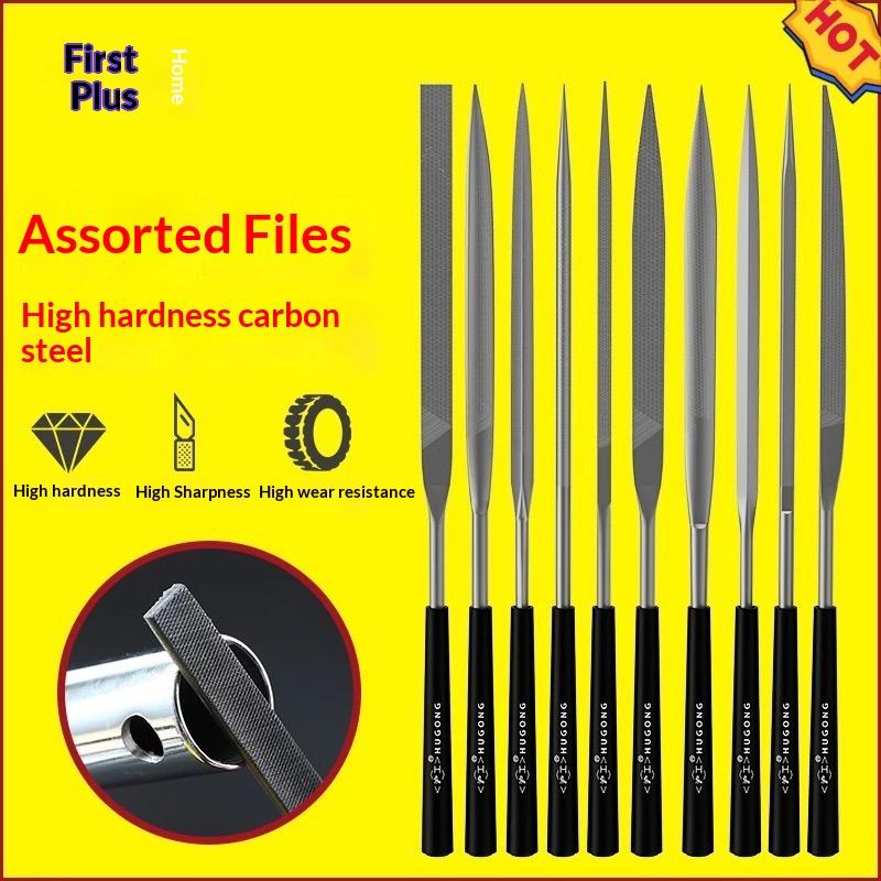 10Pcs Metal Needle File Kit No - Jewelry Making Metal 评论和价格