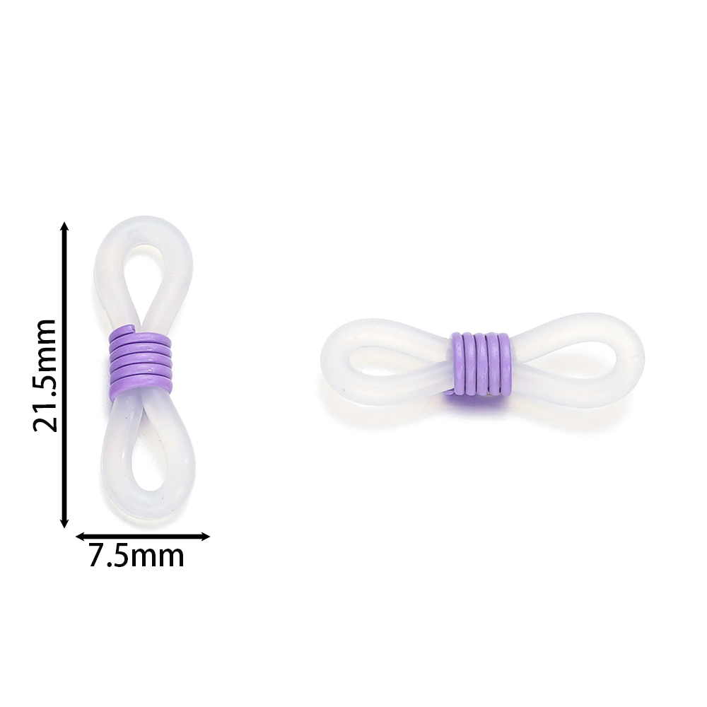 50pcs Eyeglass Chain Ends Adju - Jewelry Making Glasses 评论和价格