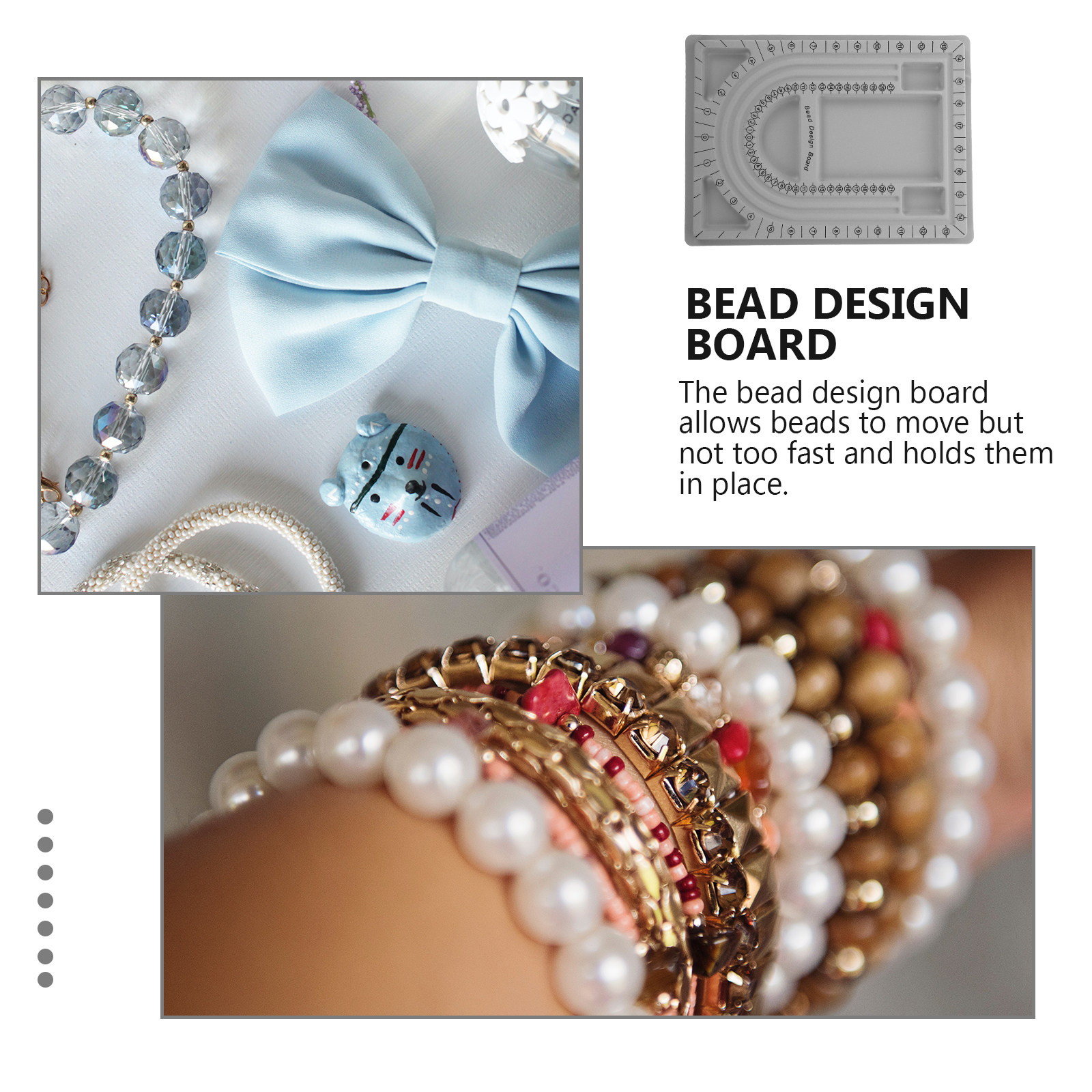 2Pcs Bead Design Board Jewelry - Jewelry Making Designs 评论和价格