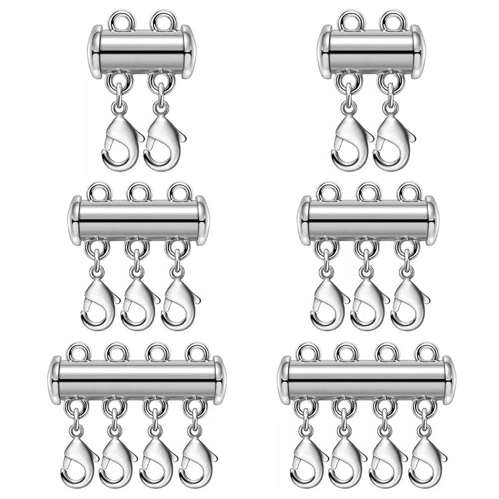 2pcs Multi Strand Necklace Lay - Jewelry Making Metal 评论和价格