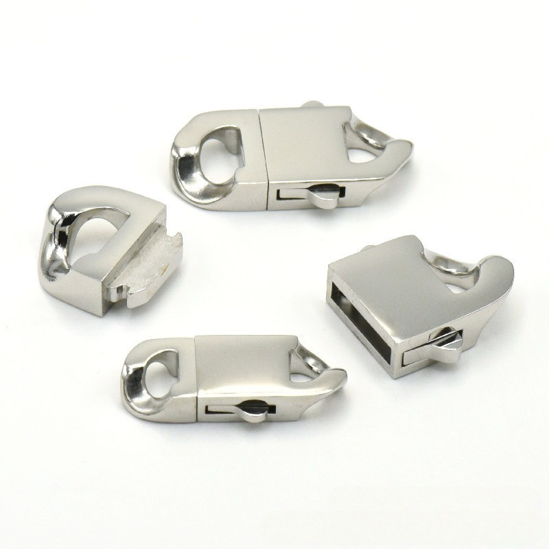 Stainless Steel Spring Clasp L - Jewelry Making Designs 评论和价格