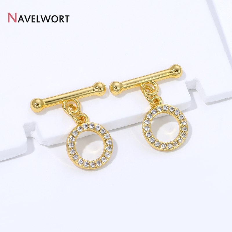 18K Gold Plated Brass Inlaid Z - Jewelry Making Designs 评论和价格