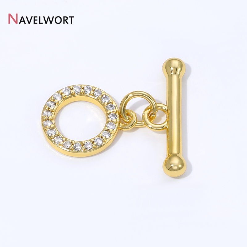 18K Gold Plated Brass Inlaid Z - Jewelry Making Designs 评论和价格