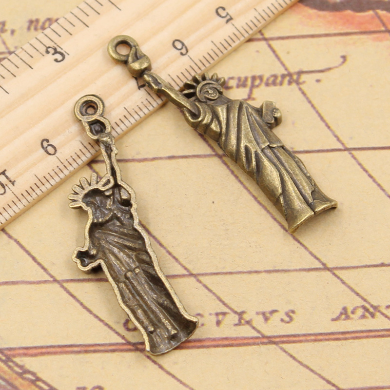 10pcs Charms Statue Of Liberty - Jewelry Making York 评论和价格