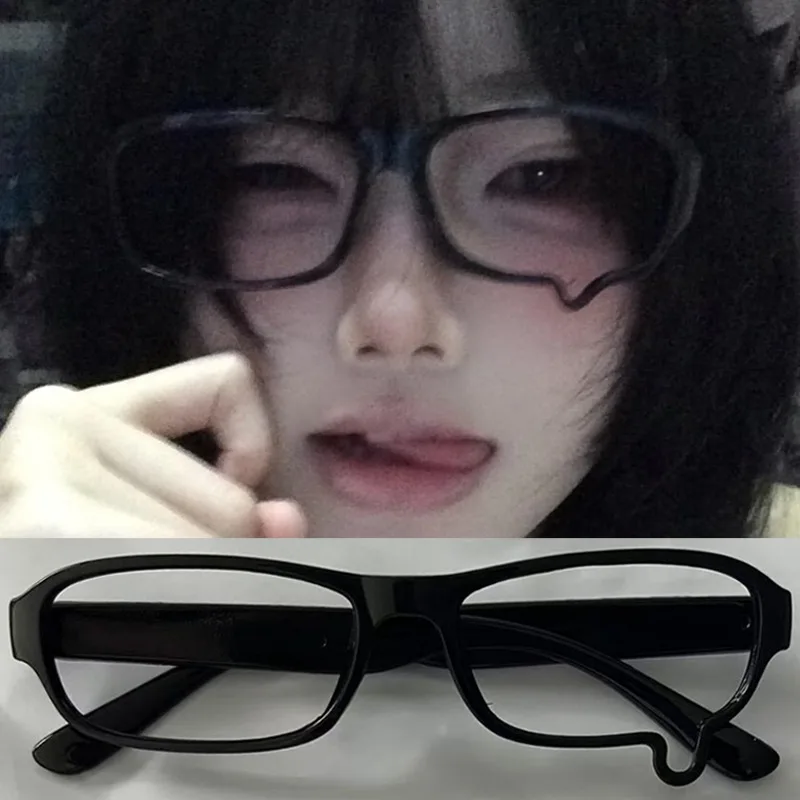 Anime Y2K Cosplay Glasses With - Jewelry Making Glasses 评论和价格