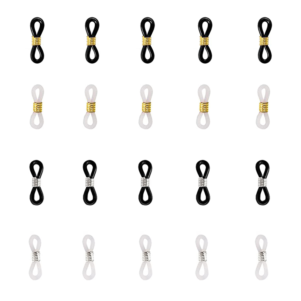 20pcs Eyeglass Chain Ends Adju - Jewelry Making Glasses 评论和价格